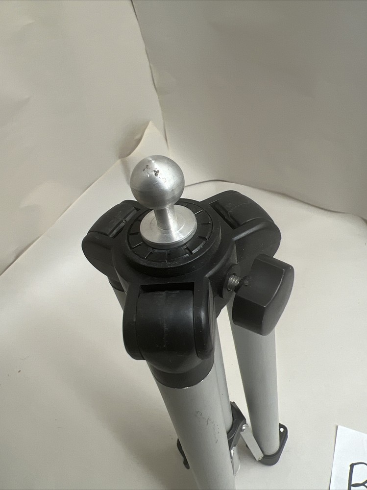 Adjustable Lite Weight Tripod Leveling Stand Crank Up Height Adjust