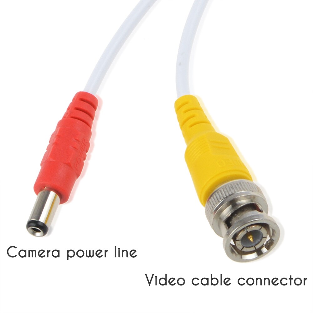 100ft BNC Cable for Lorex 8CH 4K DVR 2TB Camera Security System LHV5824B
