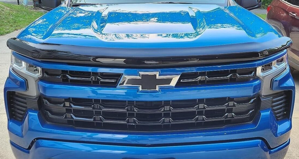 BugFlector II Hood Protector Bug Shield Deflector for 2019-2025 Silverado 1500