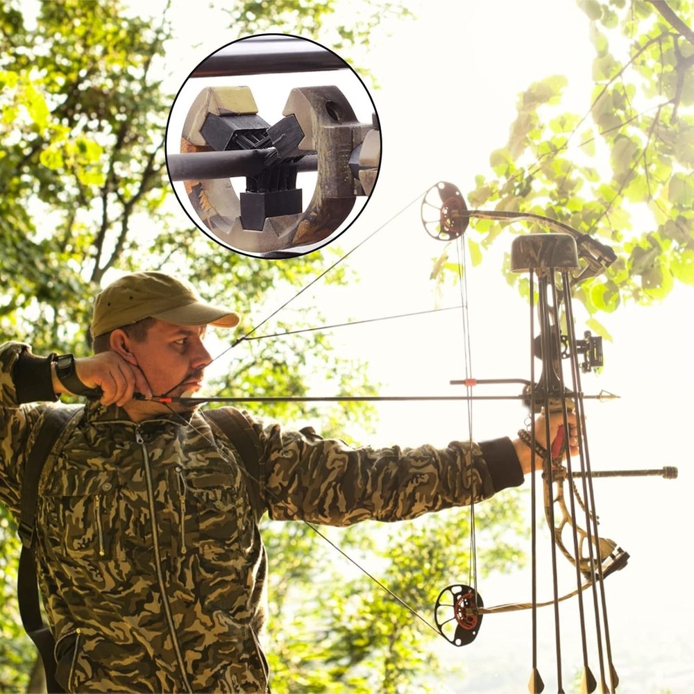 Adjustable Capture Arrow Rest for Compound & Recurve Bows - Precision Shooting