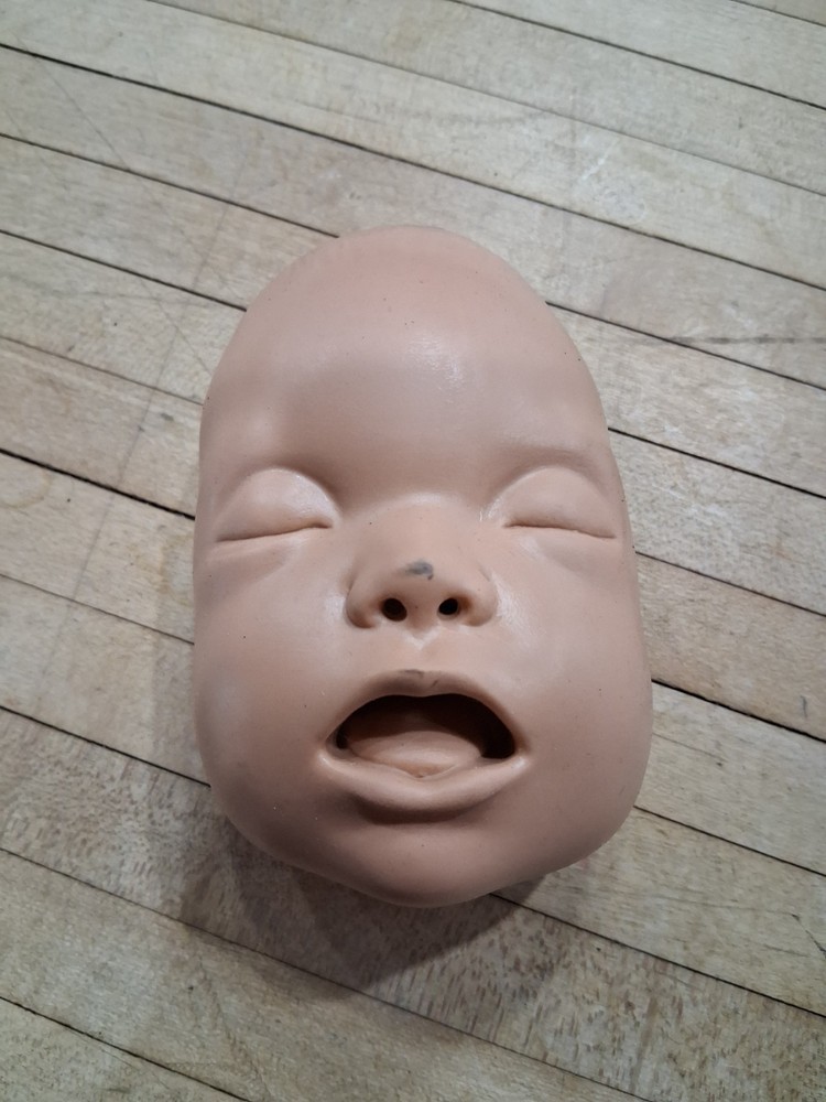 CPR Infant Mannequin Face Medical Training Aid Practice Component