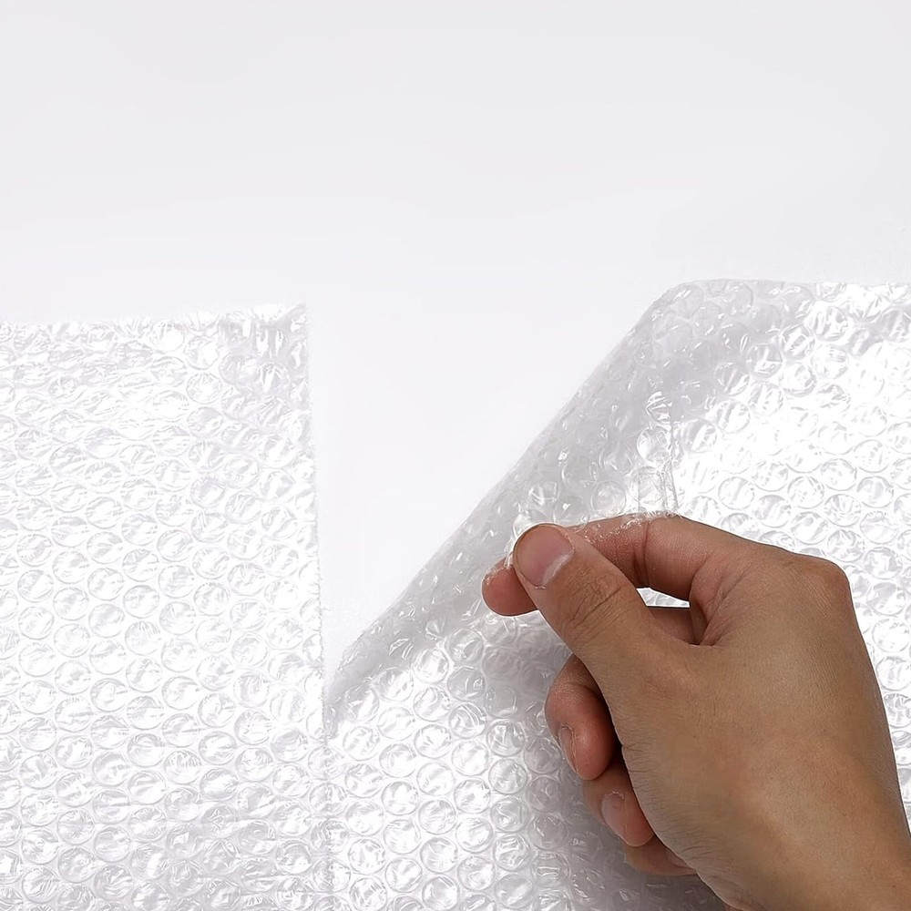 3/16" Small Bubbles Plastic Wrap Cushioning Wrap 24"x10' Perforated every 12"