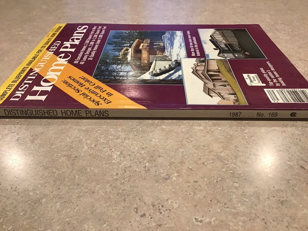Distinguished Home Plans 1987 #169