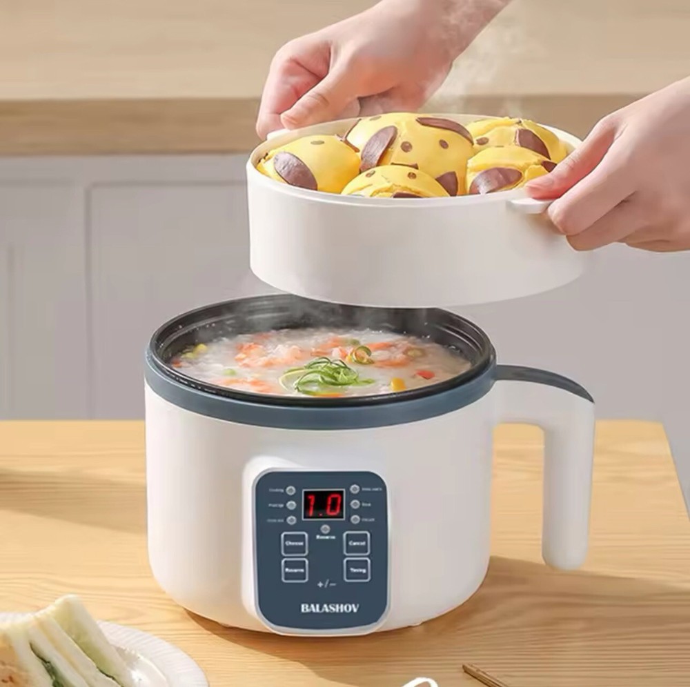 BALASHOV 1.7L Electric Rice Cooker / Single Double Layer / Multi Cooker