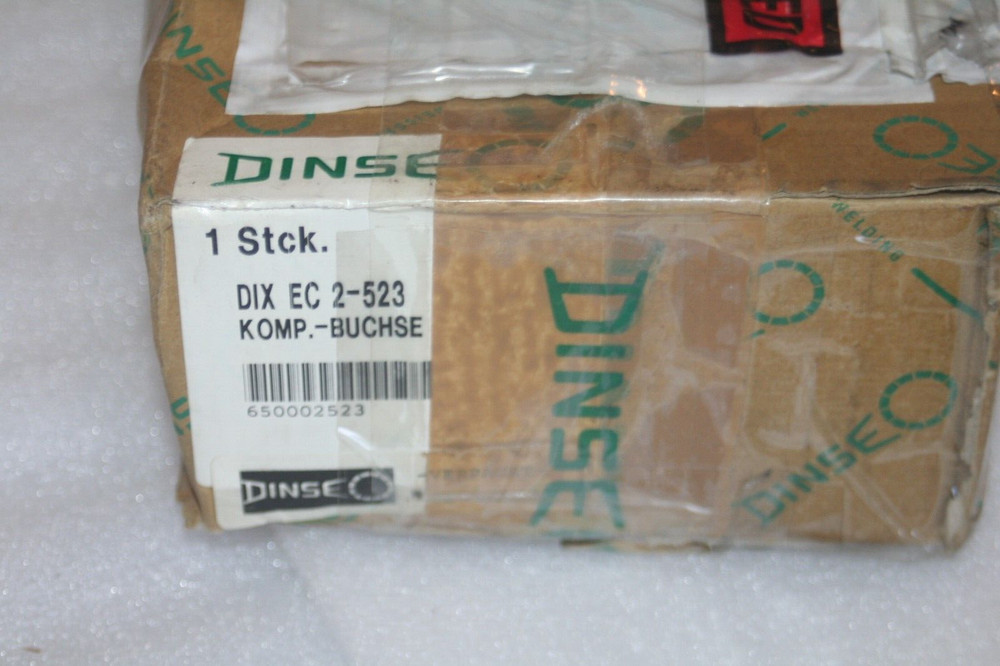 DINSE DIX EC 2-523 KOMP.-BUCHSE TORCH SHOCK SENSOR INSULATOR COMPACT SOCKET