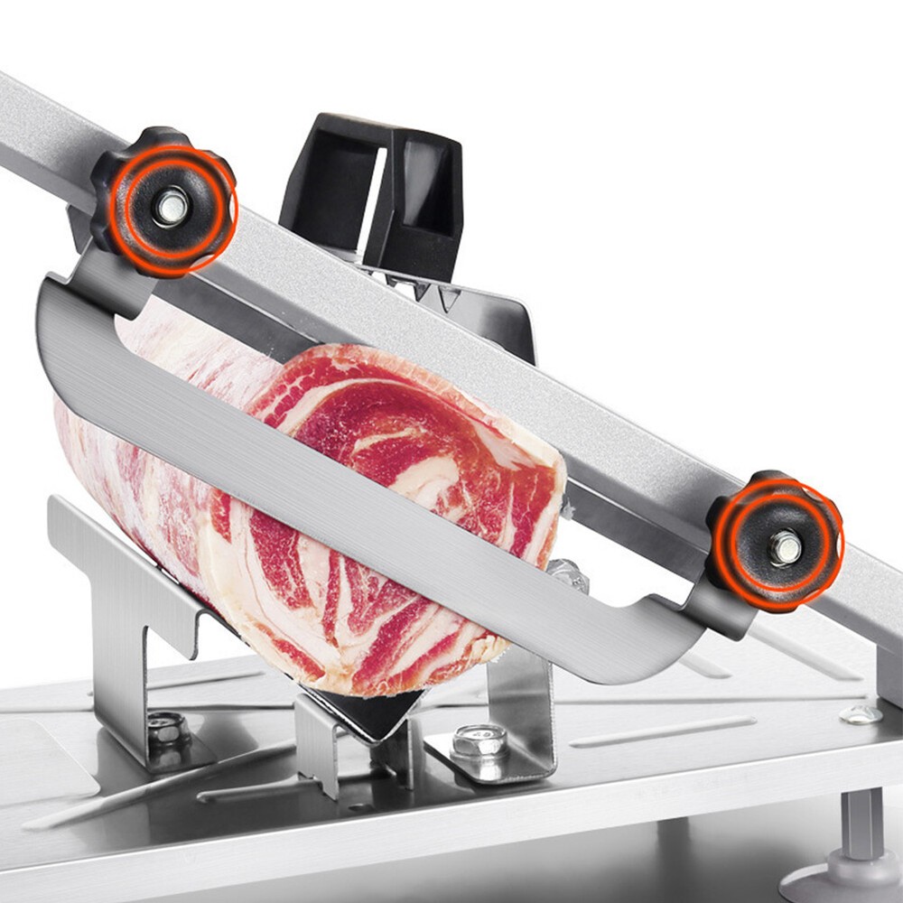 Table Slicer Stainless Steel Beef Mutton Rolls Cutter Adjustable Thickness