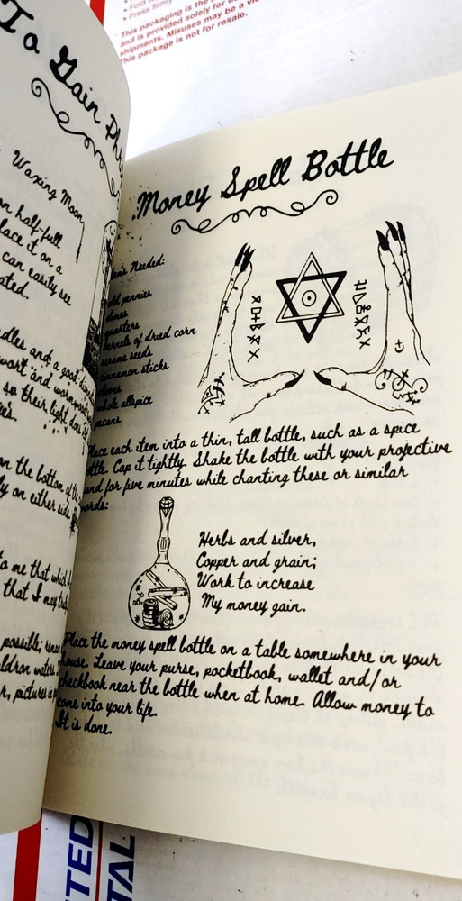 Old Witch Spell Book Spellbook Bundle Spells Witchcraft Magic