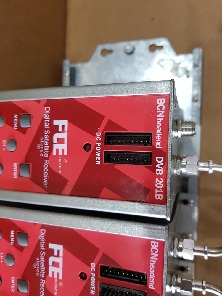 FTE BCN headend DVB 201B Digital Satellite Receiver stereo