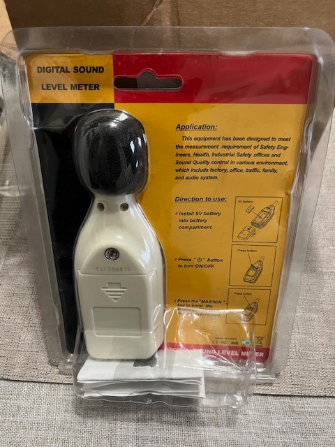 NEW digital sound level meter