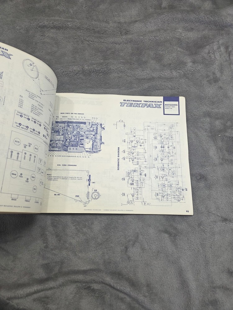 ELECTRONIC TECHNICIAN TEKFAX VOLUME 6