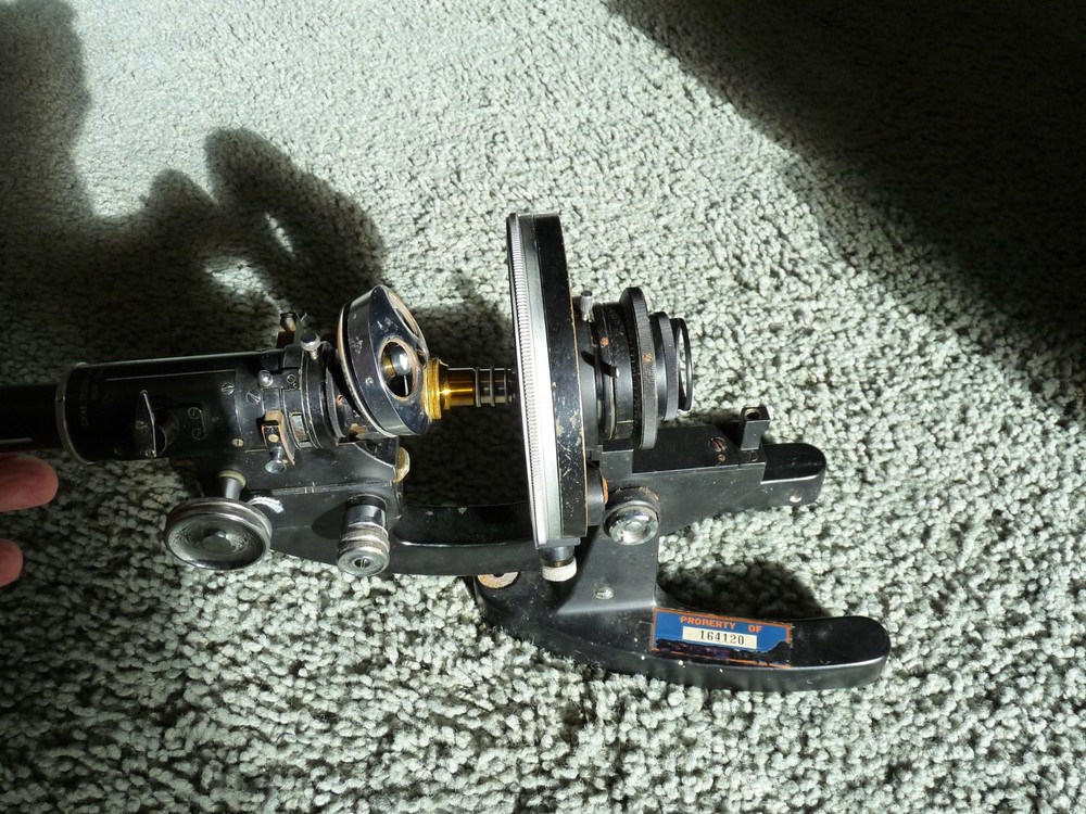 COOKE TROUGHTON SIMMS MICROSCOPE WITH CASE 14-890