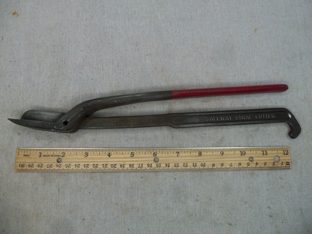 SAFEWAY TOOLS STRAP BANDING CUTTER, 12-3/4” LONG
