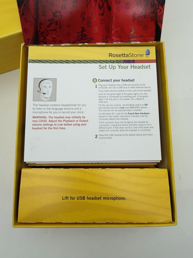 ROSETTA STONE ESPANOL Level 1, 2 & 3 Spanish Interactive Software CD's Version 3