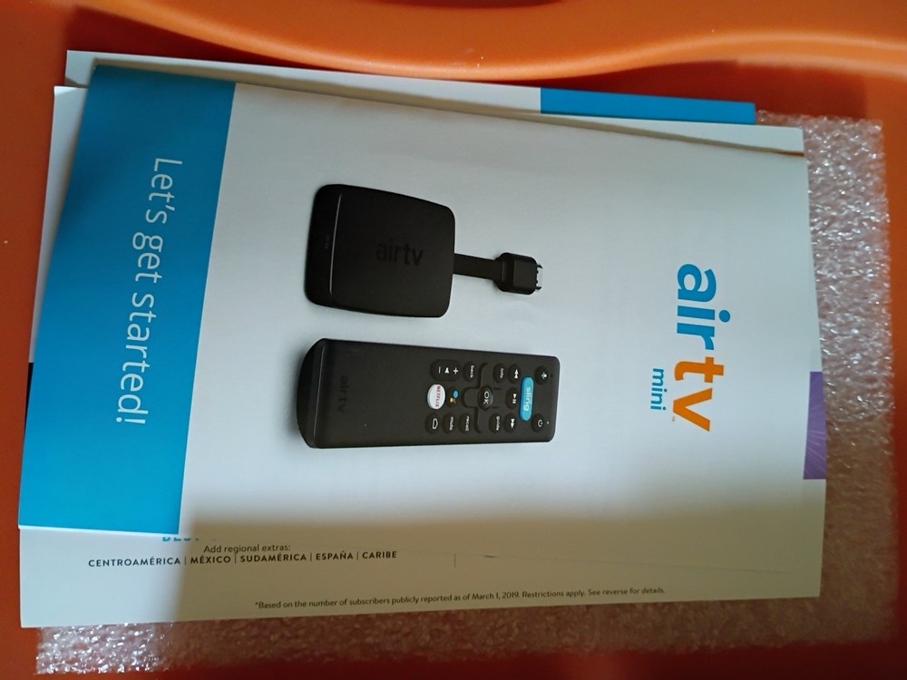 SLING AIR TV MINI DONGLE MULTI FUNCTION BLUETOOTH REMOTE NEW