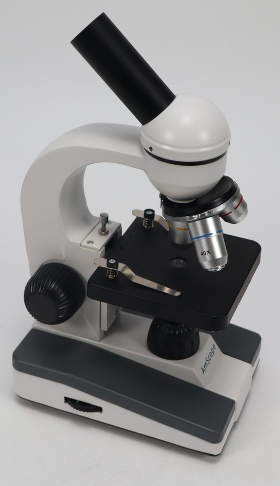 AmScope Kid's Microscope 4x, 10x, 40x, + Accessories