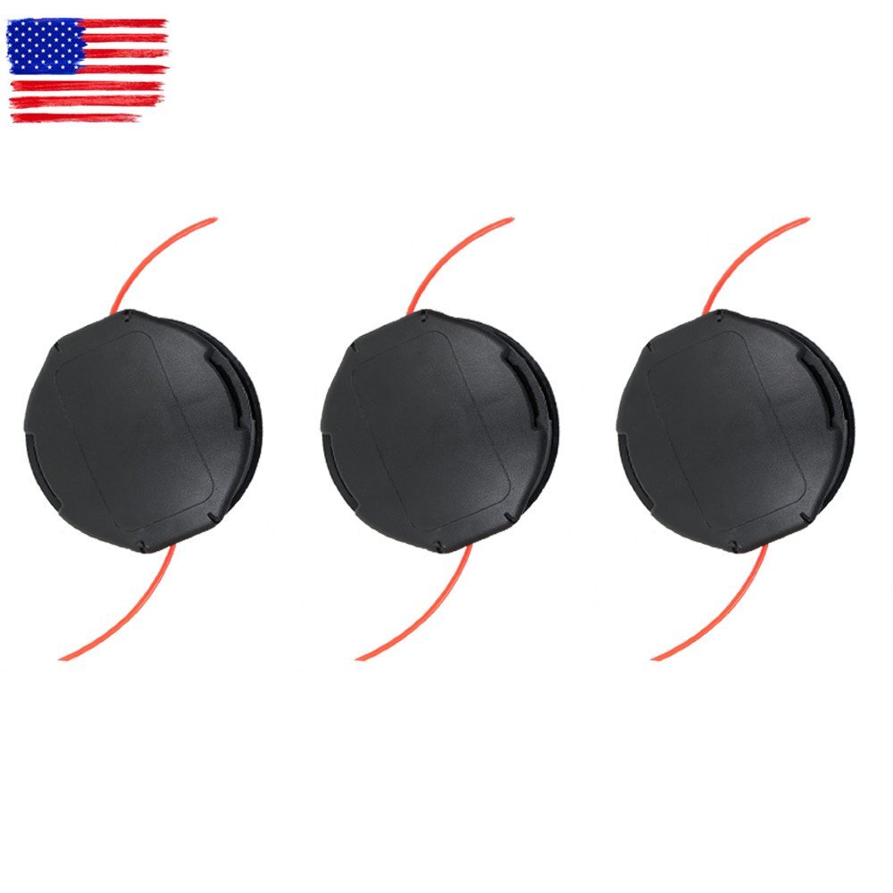 SRM-225 3 Pack String Trimmer Head For Speed Feed 400 Echo SRM-230