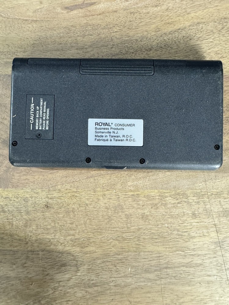 VTG Royal 64k personal organizer dm2000