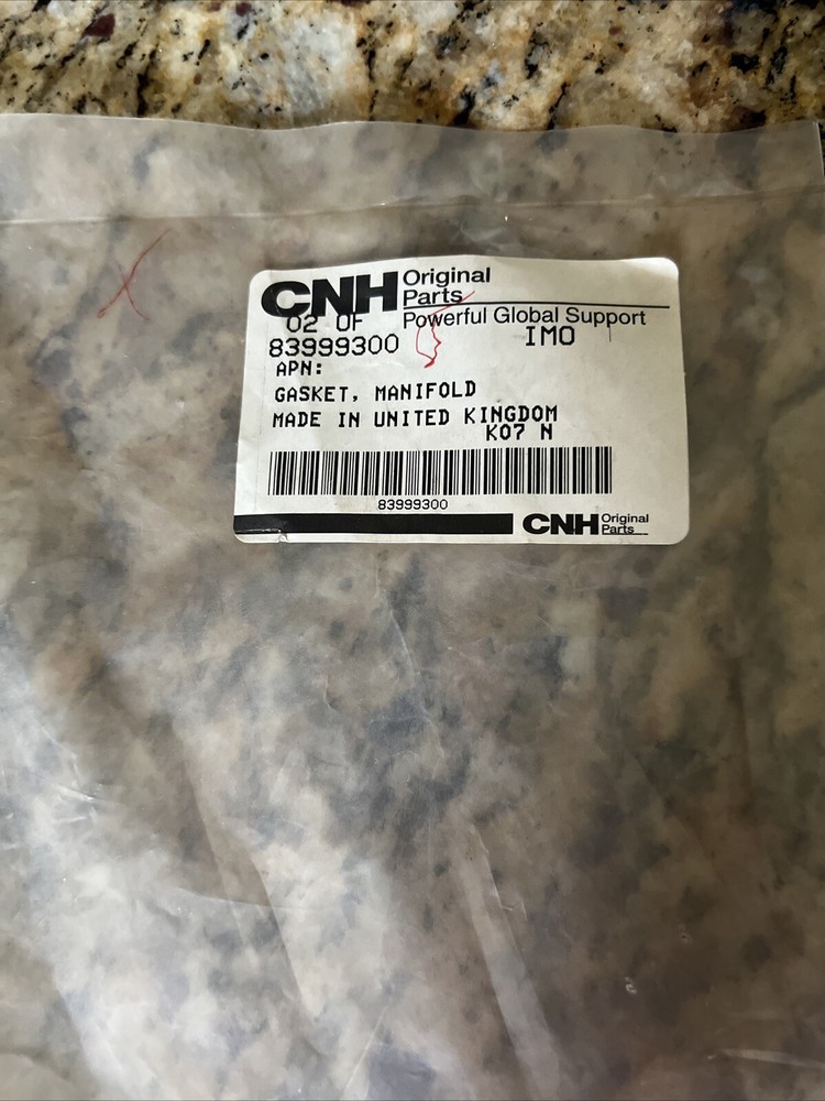 CNH GASKET PART # 83999300
