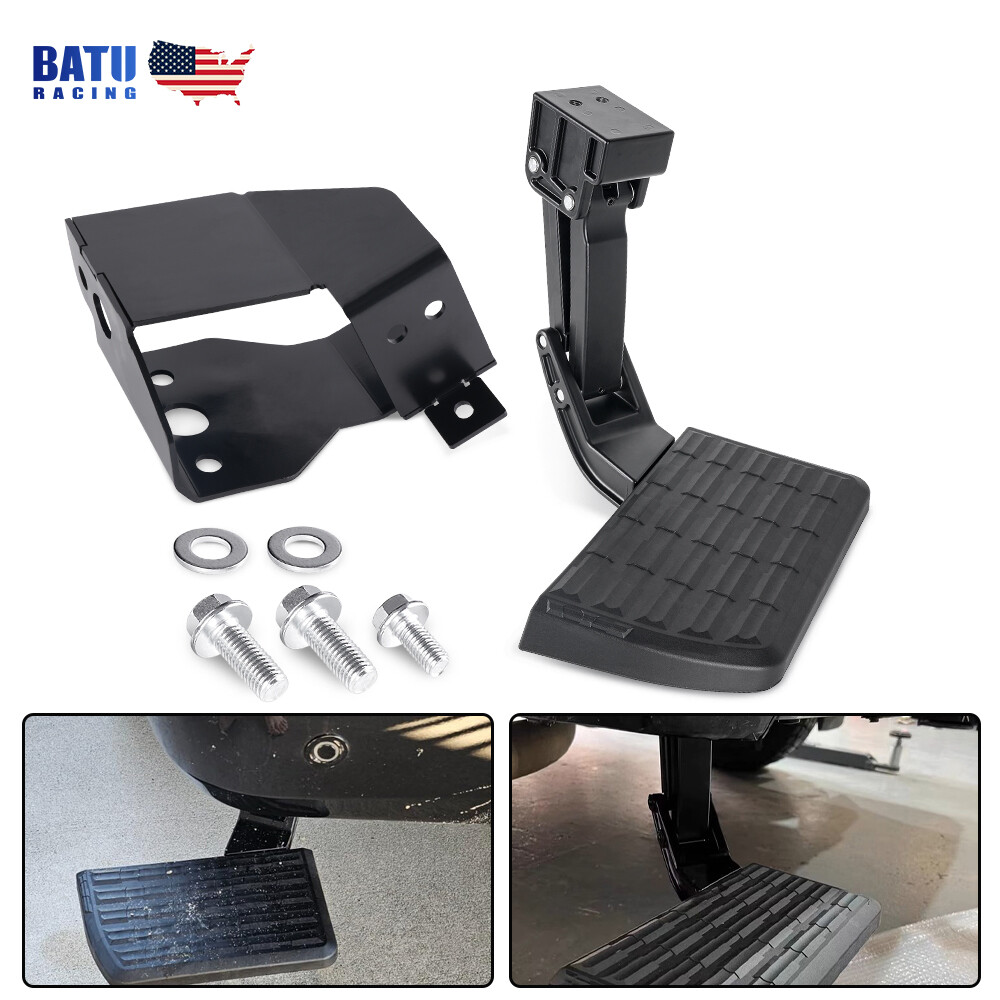 Rear Tailgate Bed Side Step Retractable Bumper Step For Dodge Ram 1500 2500 3500