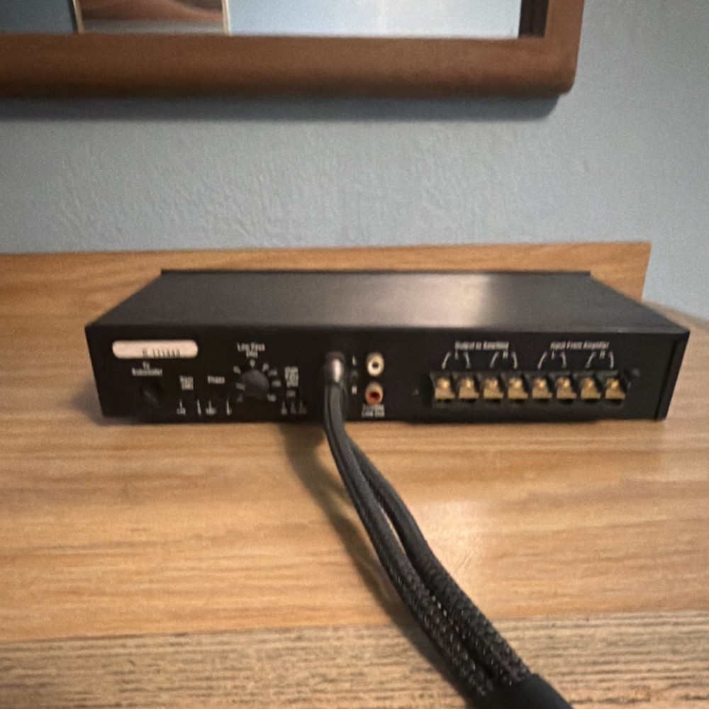 NHT Speaker Controller Black Home Audio Component for High-Quality Sound System