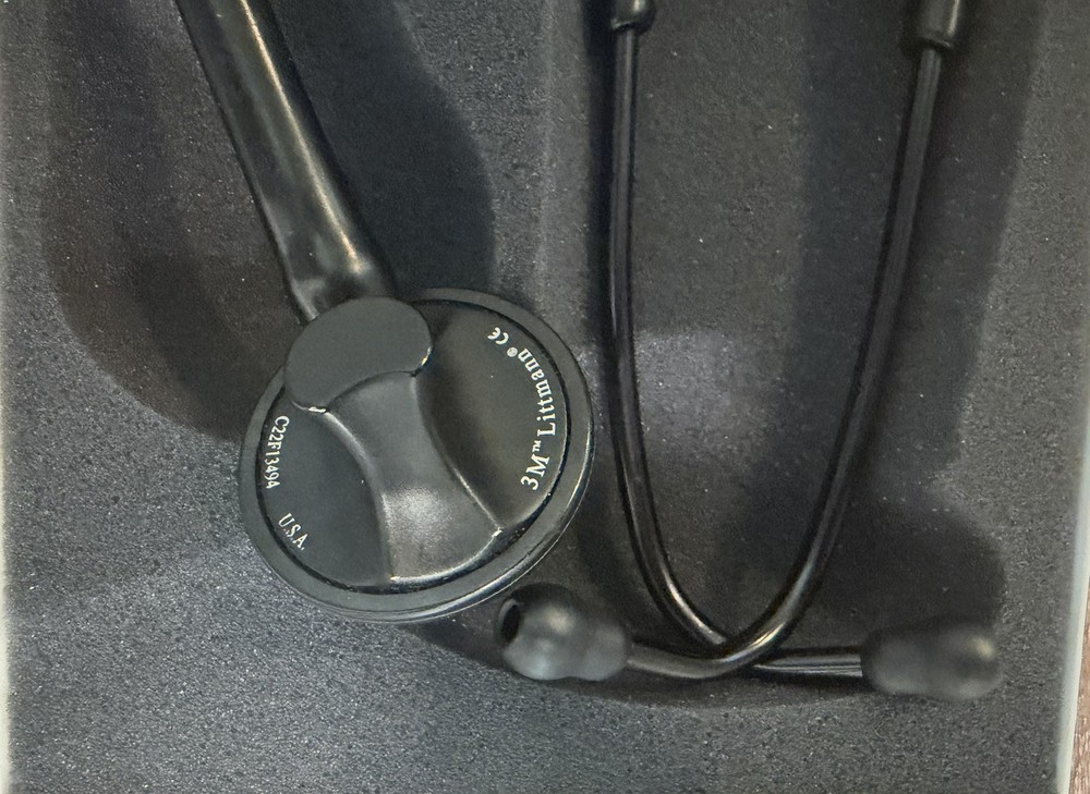 Littmann Master Cardiology Stethoscope Black/Black