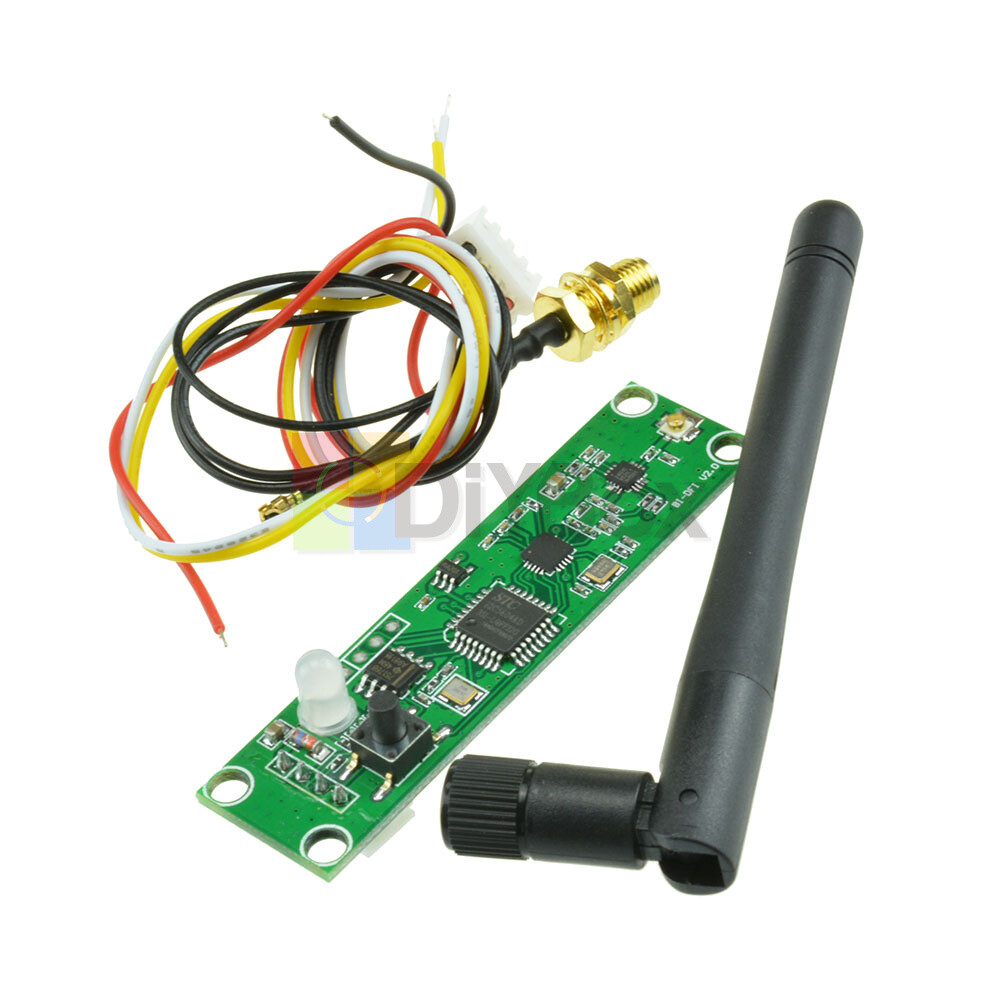 Wireless DMX512 LED Controller Transmitter Receiver PCB Module Board + Antenna