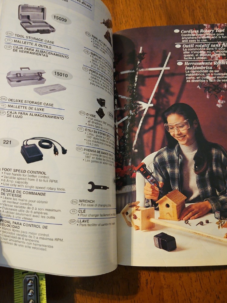 DREMEL TOOL CATALOG CRAFTS HOBBY
