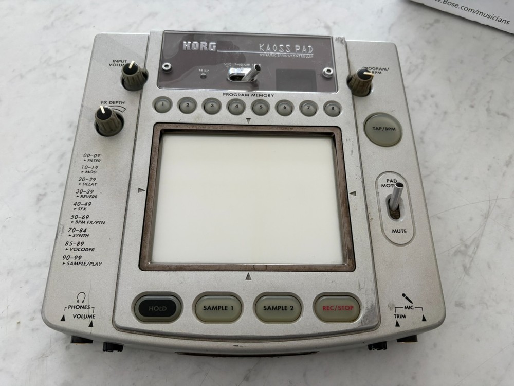 Korg Kaoss Pad 2