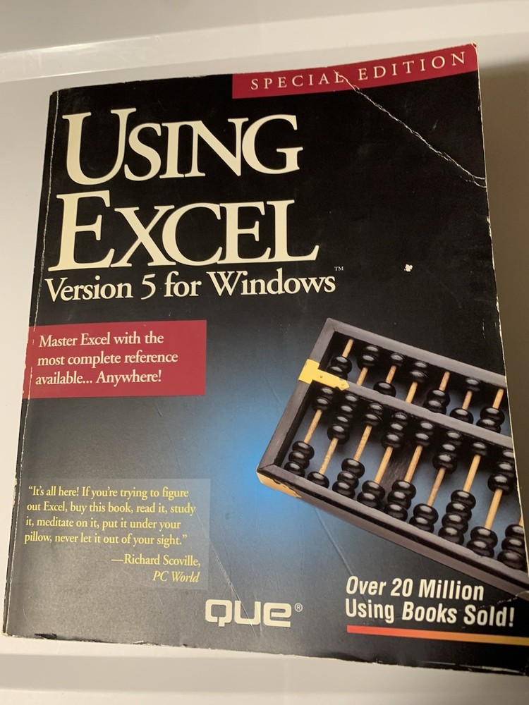 Using Excel Version 5 for Windows Special Edition 1993, QUE