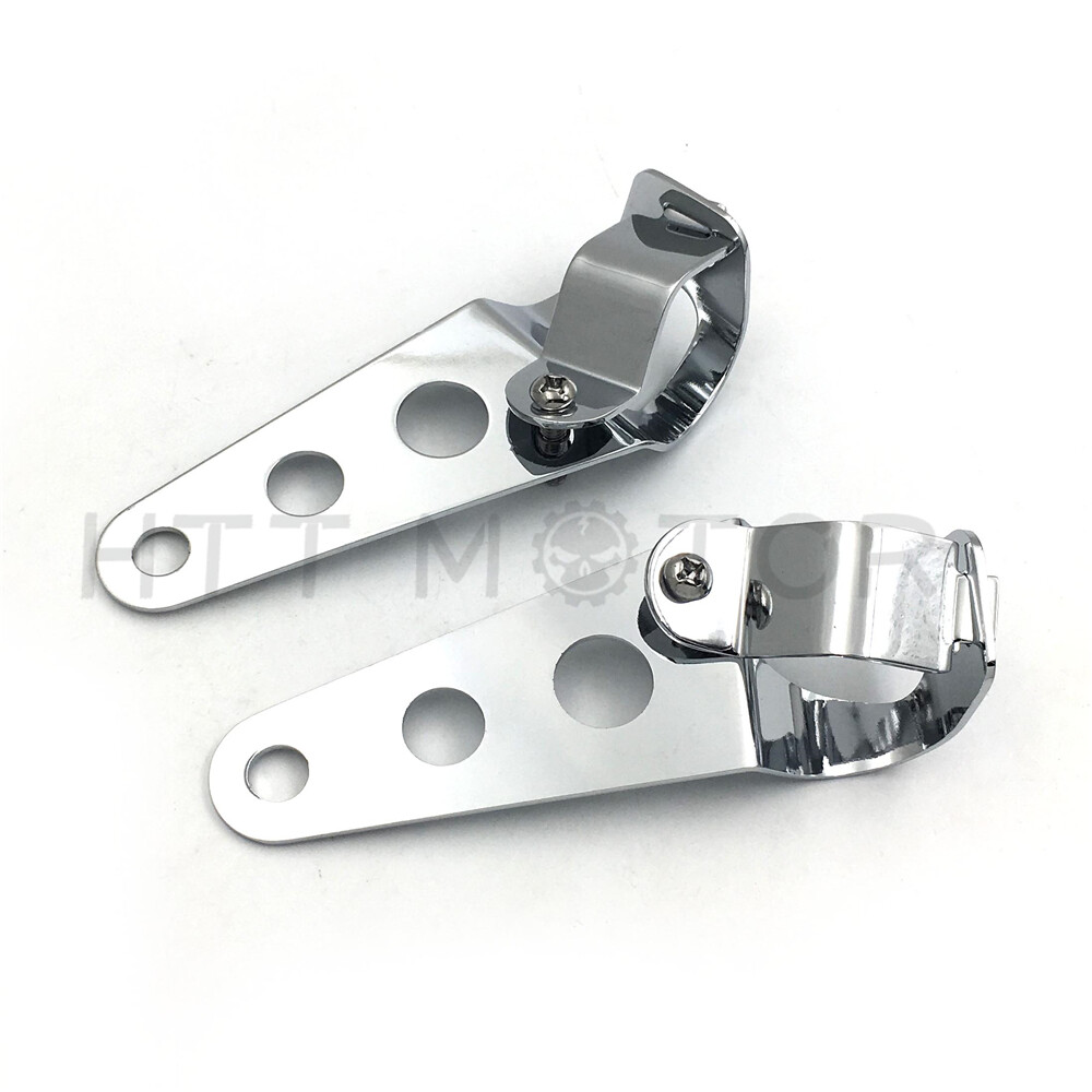 28mm-38mm fork Tubes Clamp Headlight Mounting Brackets Universal Motorcycles CD