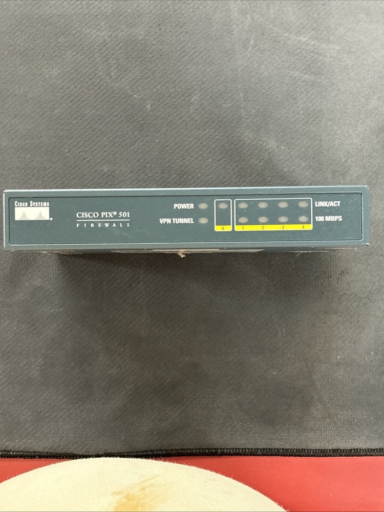 Cisco Systems 4 Port Pix 501 Series Networking Firewall