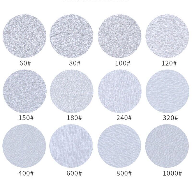 600 Grit Sanding Discs 4 Inch Hook and Loop Circular Sandpapers 100Pcs