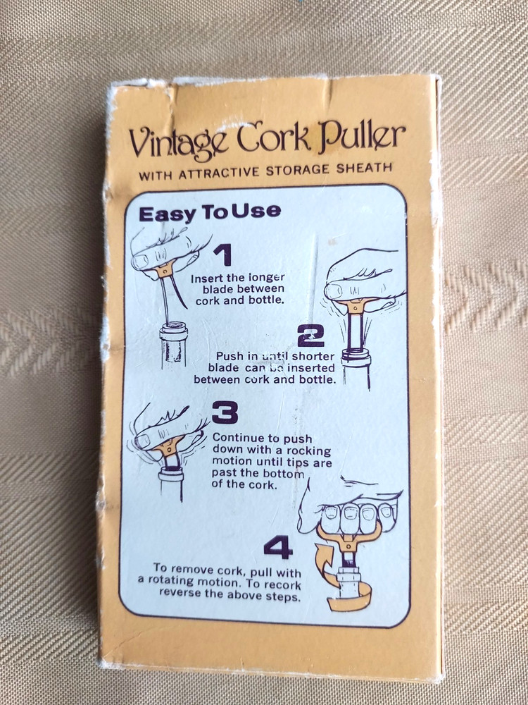 Vintage Cork Puller Inglenook Vineyards Napa Valley