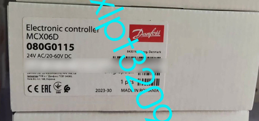 MCX06D 080G0115 Danfoss multifunctional controller, brand new FedEx or DHL