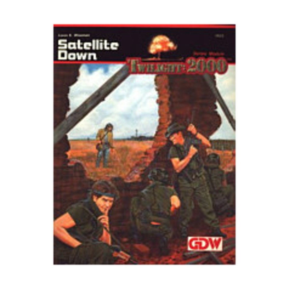 GDW Twilight 2000 Satellite Down VG+