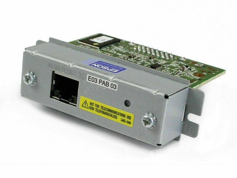 2pcs New for Epson UB-E03 Ethernet Interface Card 100MB for Receipt Print Server