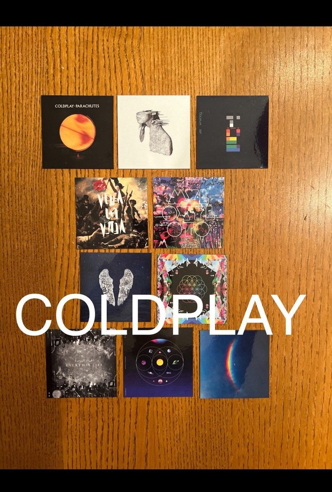 Coldplay fridge magnets