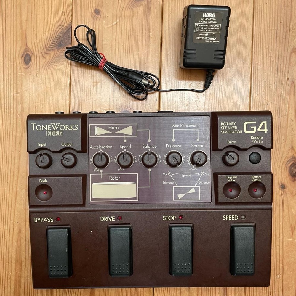 KORG TONEWORKS G4 Rotary Speaker Simulator AC100V
