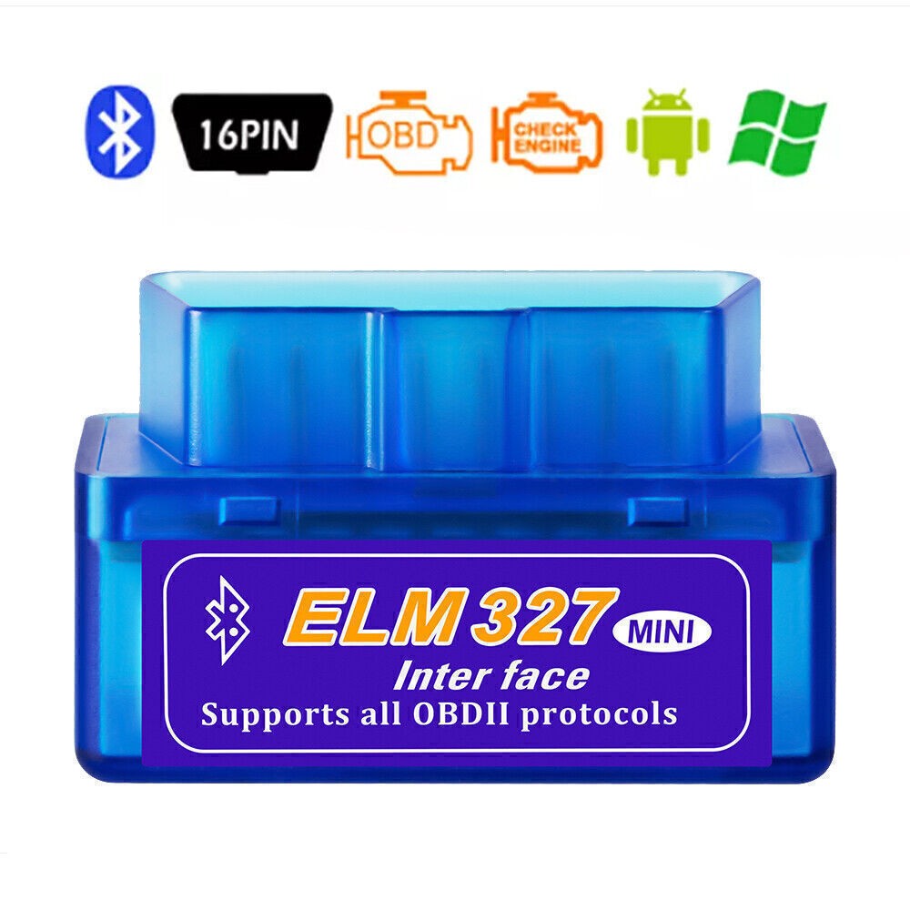 OBD2 Car Bluetooth 5.1 Scanner Code Reader OBDII ELM 327 Read Tool For iPhone