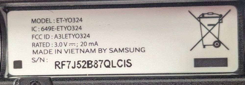 Samsung ET-YO324BBEGUS Gear VR Controller - Black