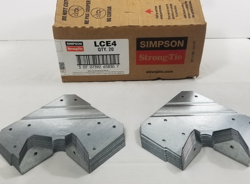 Simpson Strong-Tie LCE4 Post Cap 20 Pk