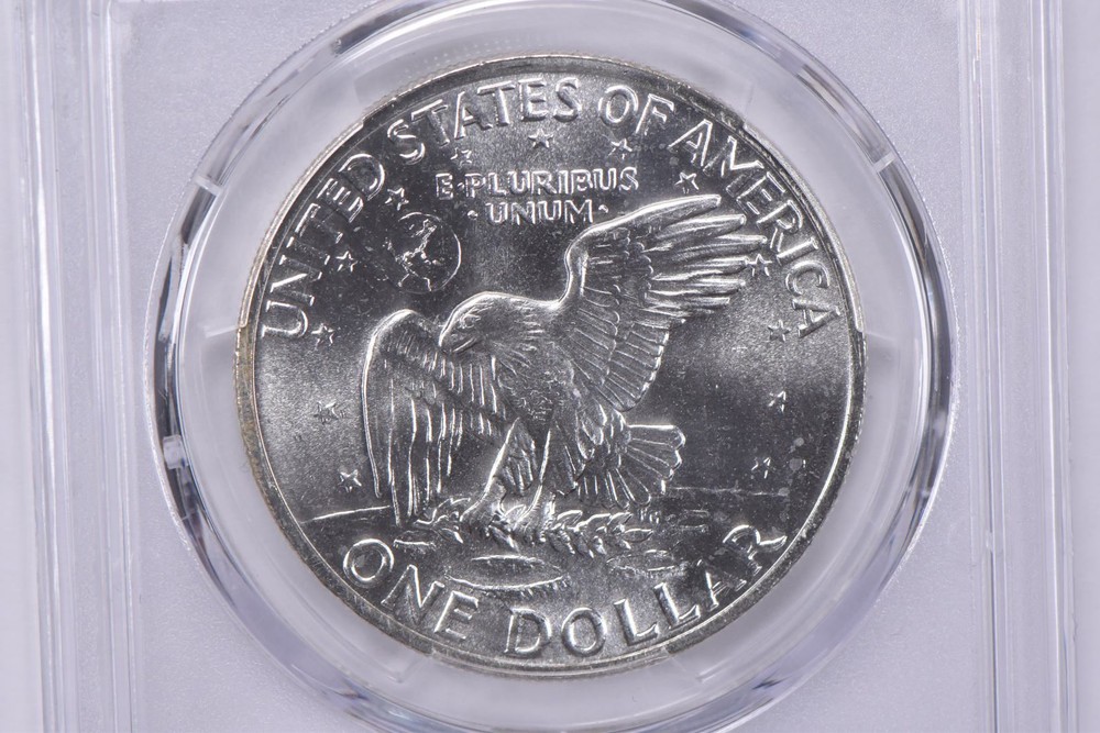 1971-S Eisenhower $1 Silver MS67 PCGS Blue Label