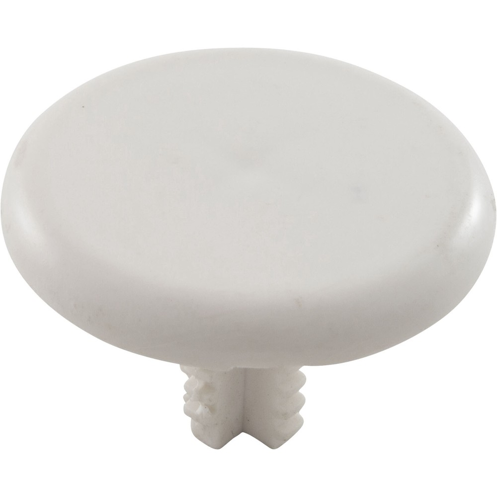 Air Injector Cap, WW, Low Profile, 1-3/4"fd, White