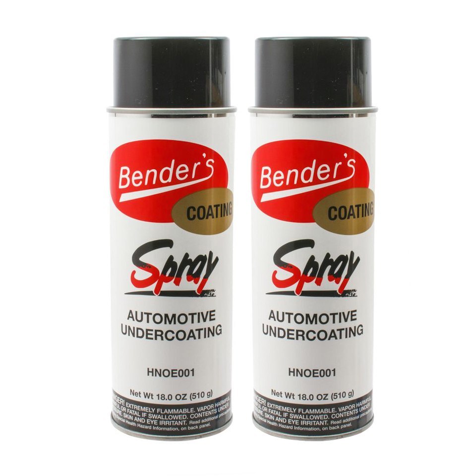 Trailer Fender Rubberized Undercoating Spray Prevents Rust Protective