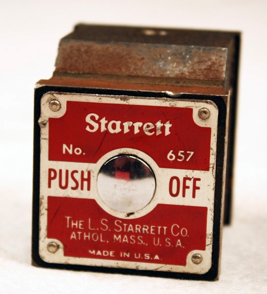 Starrett 657AA Magnetic Base Indicator Holder