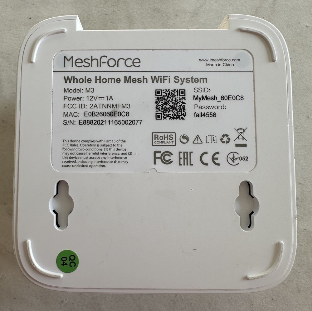 Meshforce M3 Mesh Router Single Unit