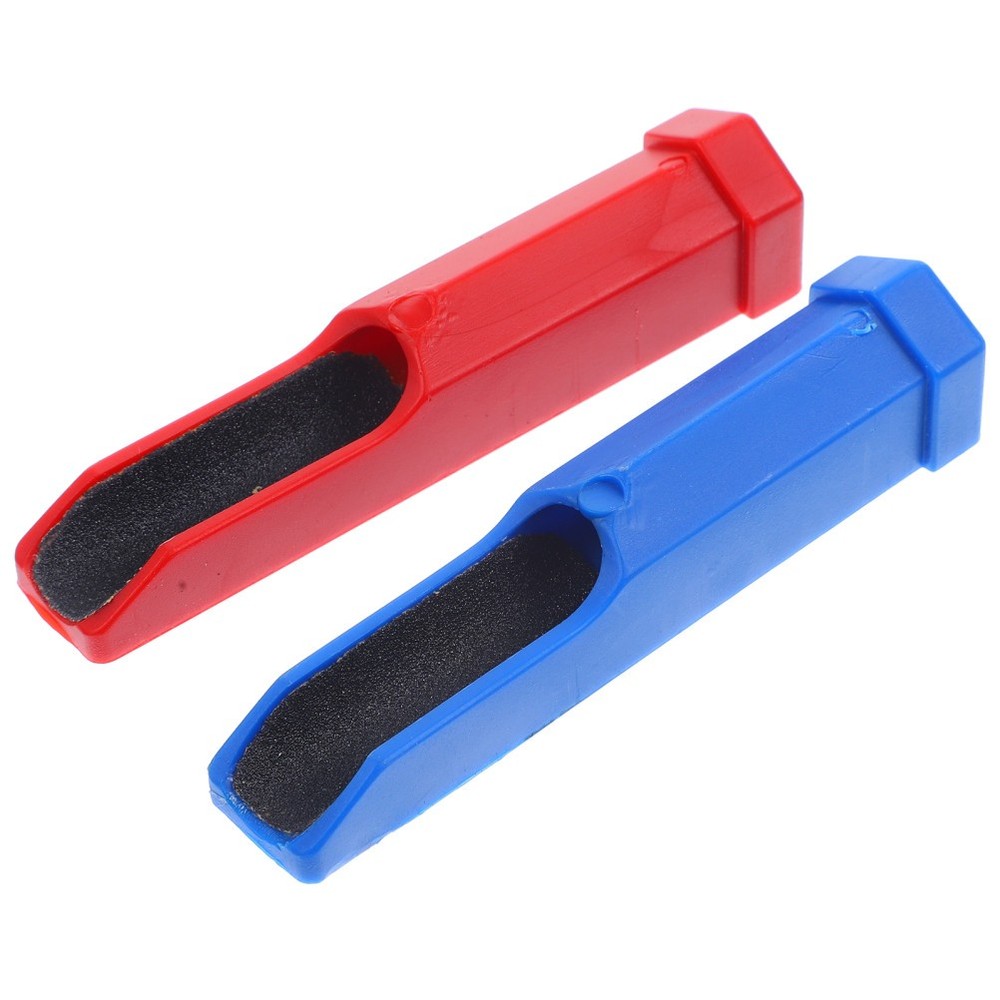 2 Pcs Aluminum Pool Cue Tip Shaper Tips Replacement Tool Billiard Repairer