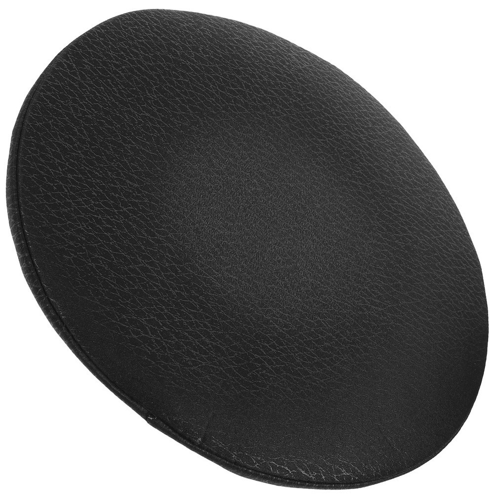 Black Round Barstool Cushion Cover with Elastic Band Protector