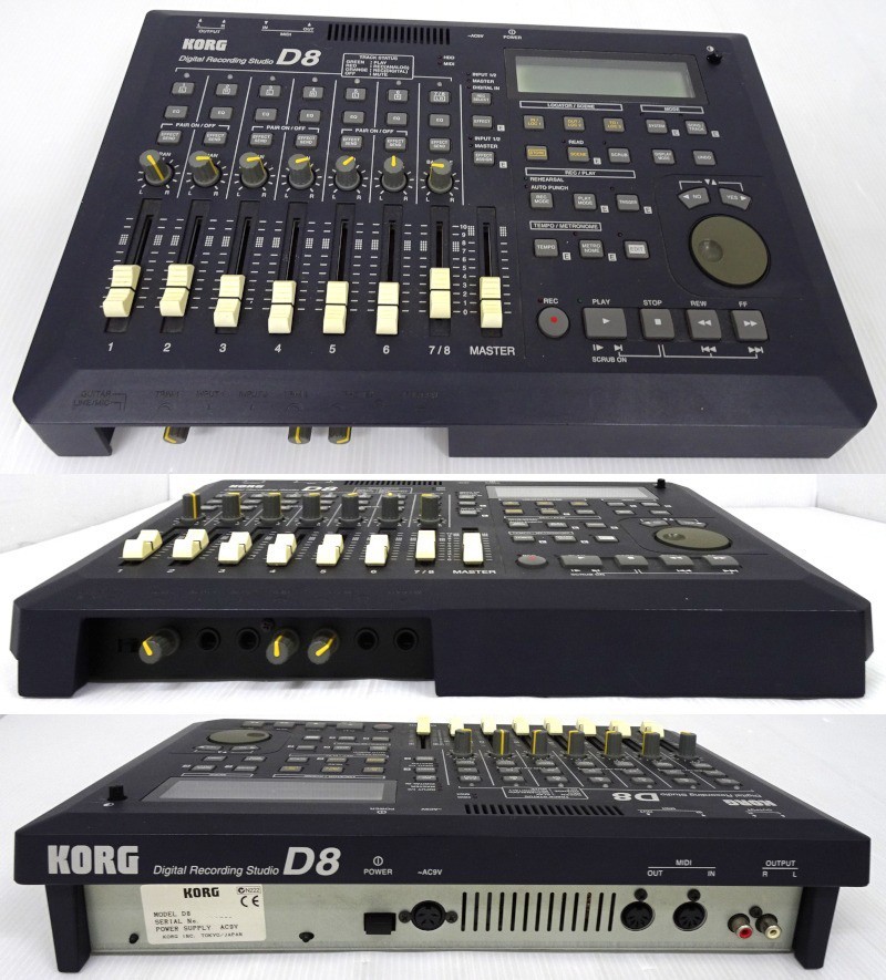 Korg D8 digital multitrack recorder Good