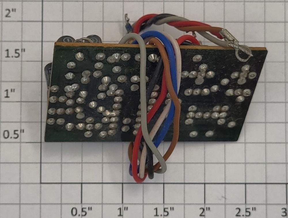 Lionel 103-1 E-Unit Reverse PCB Circuit Board